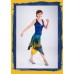 Rombo azul skirt